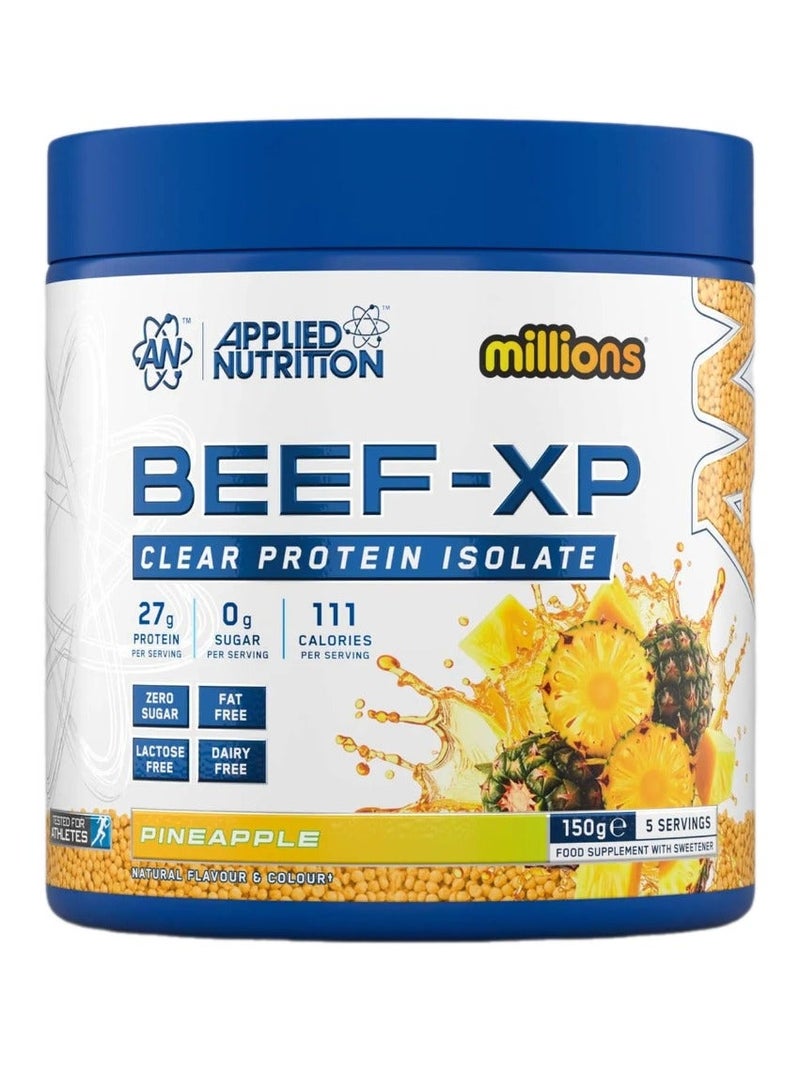 appliednutrition Beef-XP Clear Protein Isolate Pineapple Flavor150 g (5 Servings) - Image 1